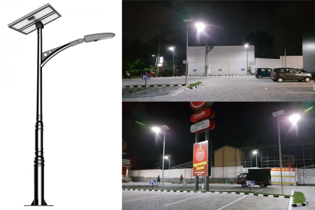 All in two solar street light 30W-120W ECOOLPOWER