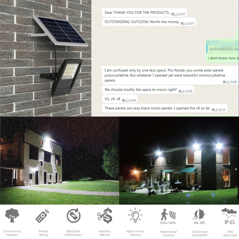 Radiance Solar LED flood light clients feedback ecoolpower 1 ECOOL POWER