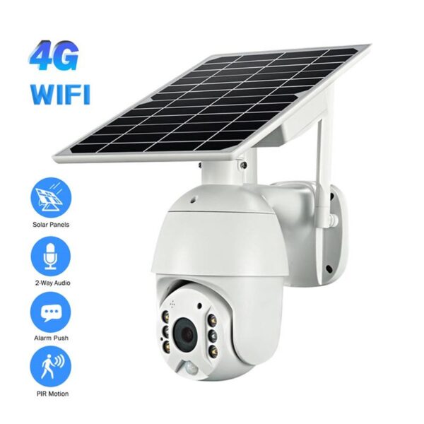 Solar 4G wifi camera