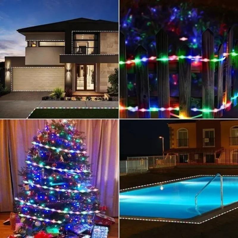 New Energy Feast: RGB Solar Strip Light - Exciting Illumination Solution! - Image 10