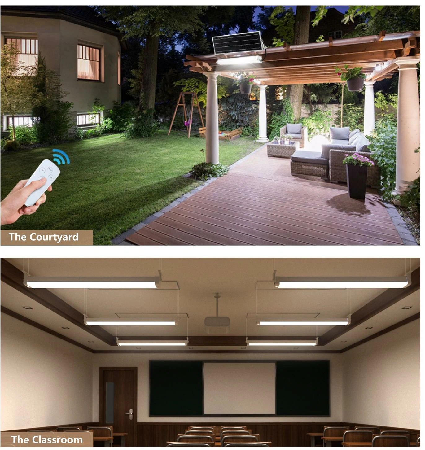 Durable Solar Tube light 12W-80W ecoolpower