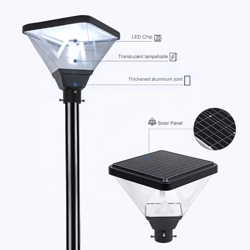 solar garden light 20W 3.2v 36Ah