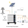 all in one solar power system 3.5kw -10kw for home use
