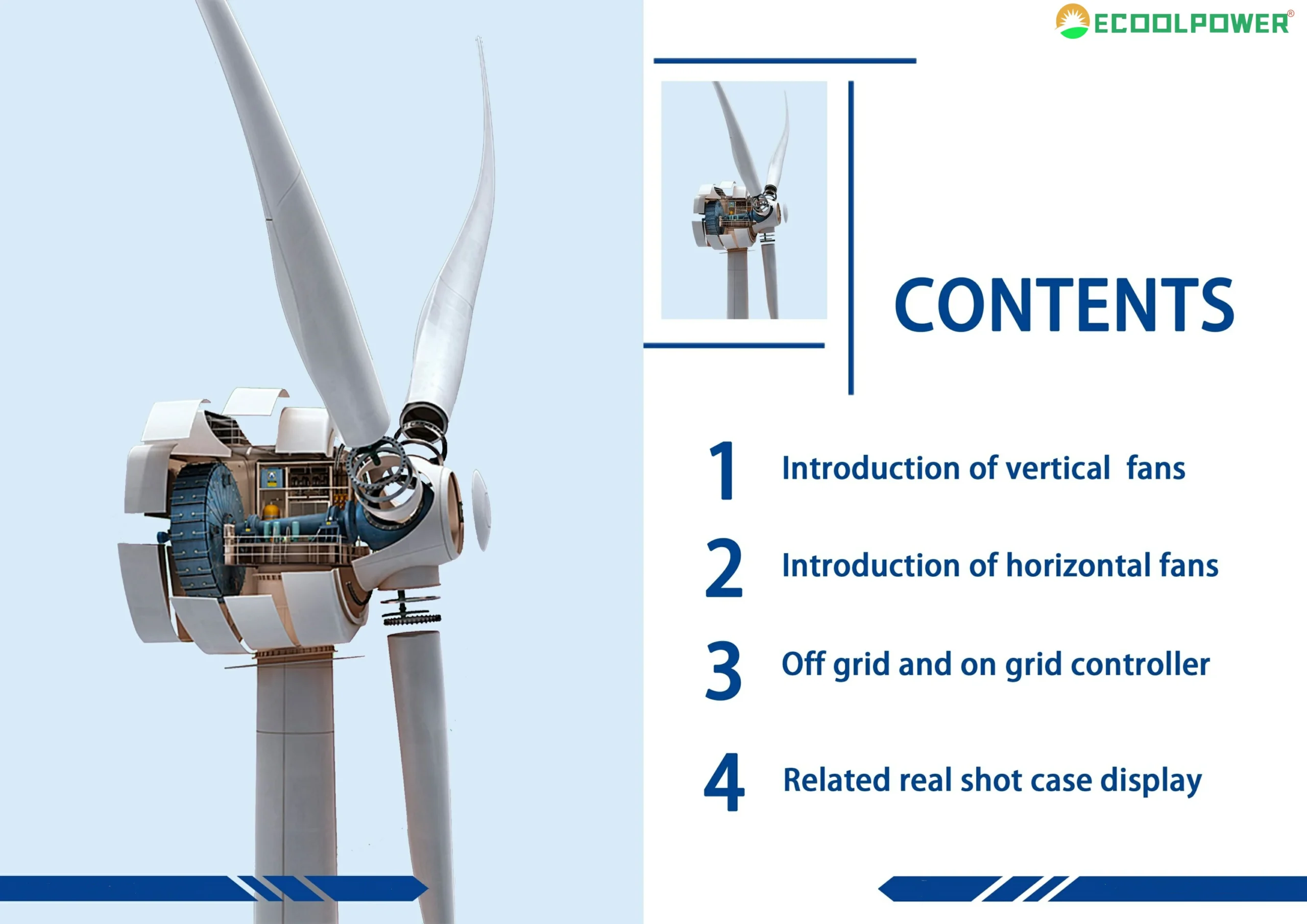 Wind turbine generators